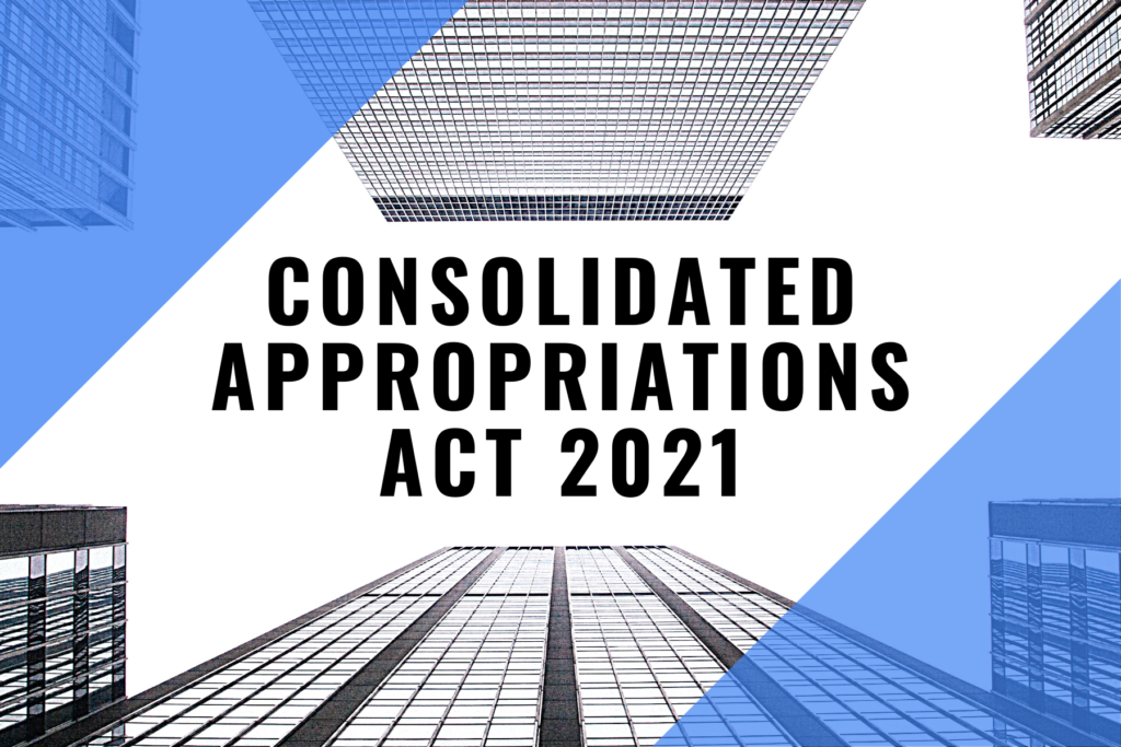 Consolidated Appropriations Act 2021 4379